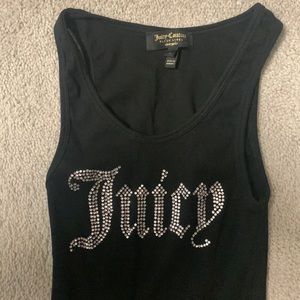 Juicy Couture Tank Top Black Small